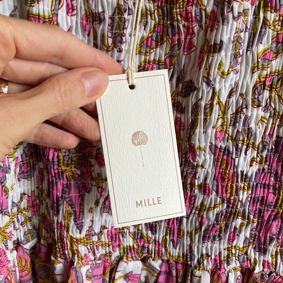 MILLE resort Kiki dress in Pink Lily, size xs. NWT, discontinued print - Picture 5 of 9